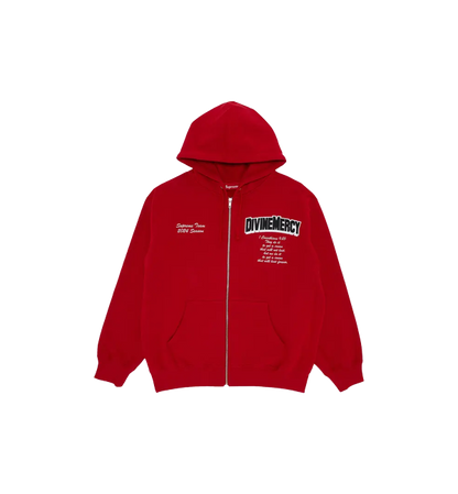 Supreme Salvation Zip Up Hooded Sweatshirt