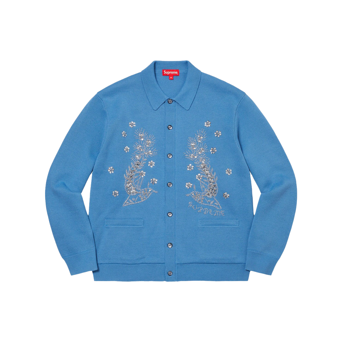 Supreme Beaded Appliqué Cardigan
