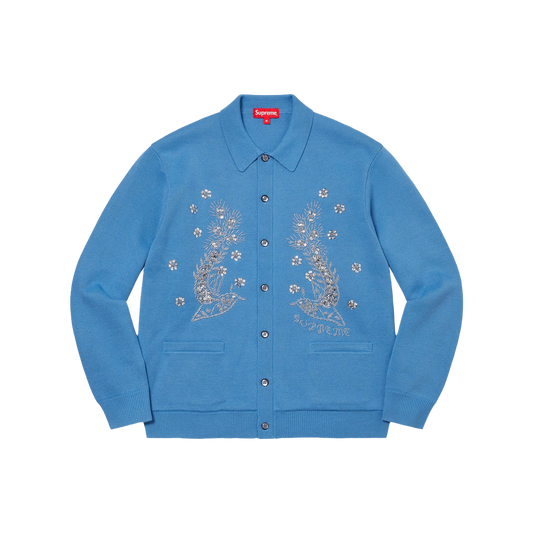 Supreme Beaded Appliqué Cardigan