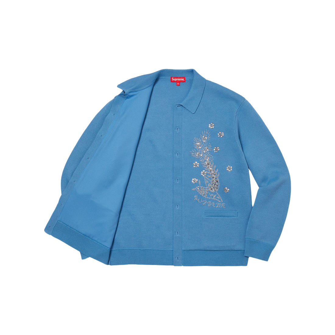 Supreme Beaded Appliqué Cardigan