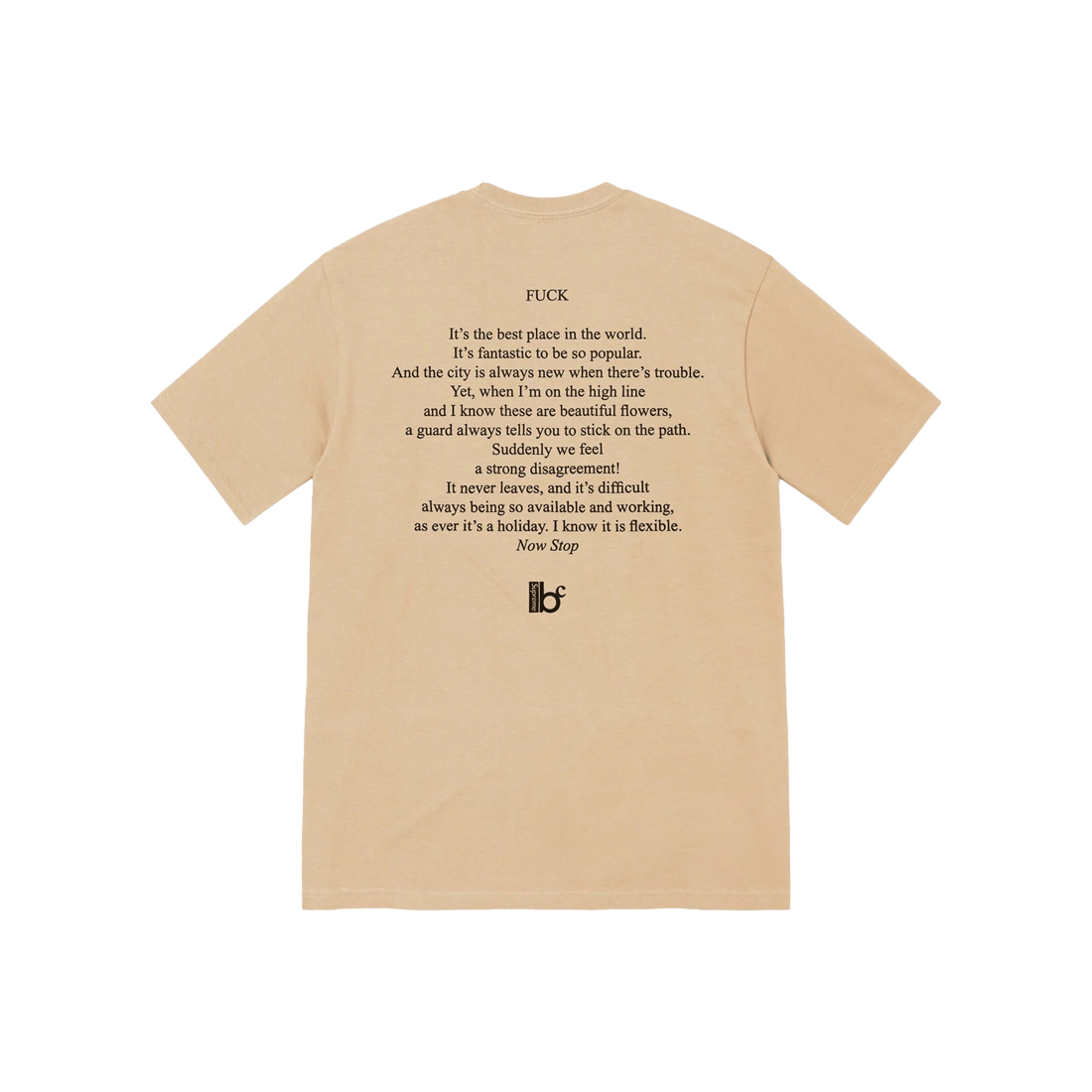Supreme/Bernadette Corporation Fuck Tee
