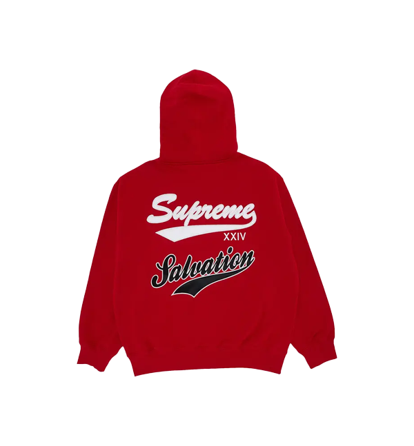 Supreme Salvation Zip Up Hooded Sweatshirt