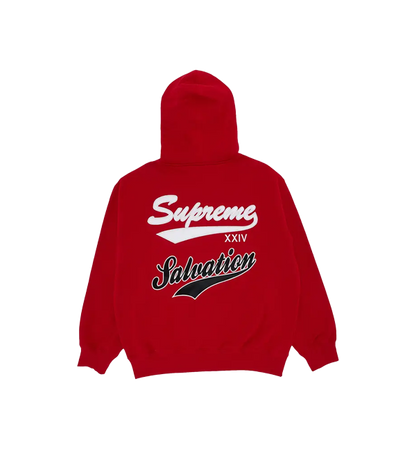 Supreme Salvation Zip Up Hooded Sweatshirt