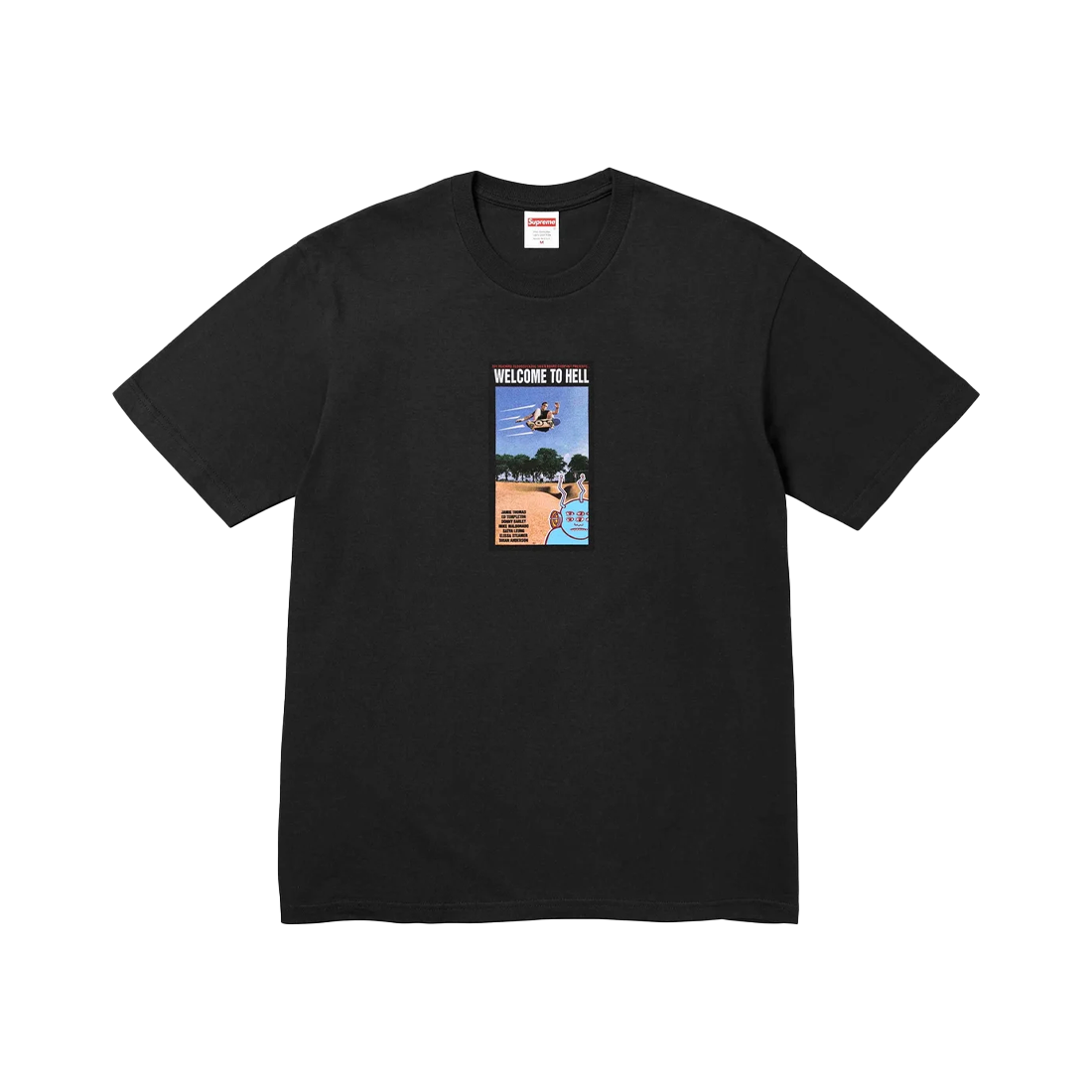 Supreme/Toy Machine Welcome To Hell Tee