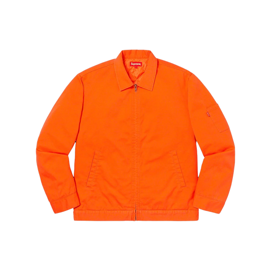 Supreme Cop Car Embroidered Work Jacket