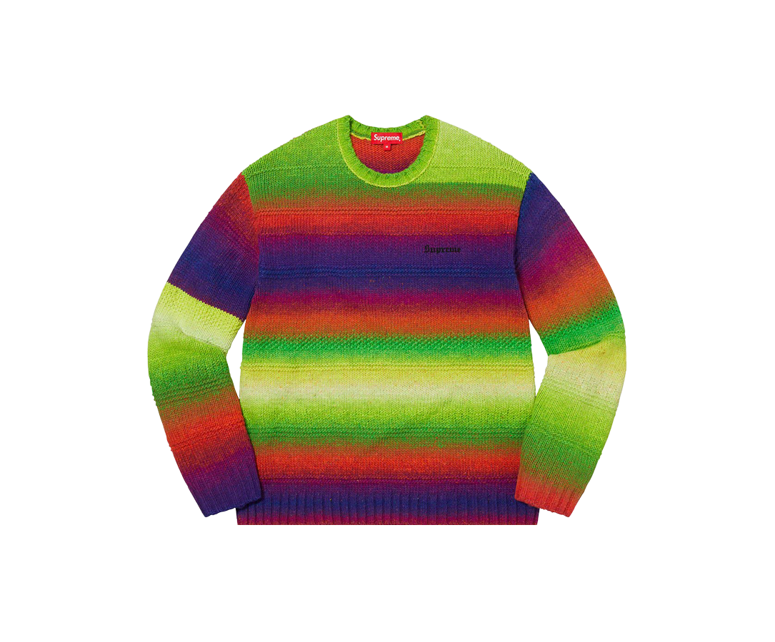 Supreme Gradient Stripe Sweater